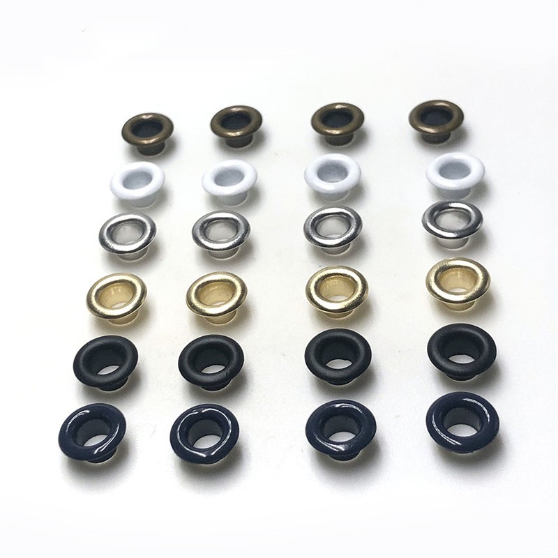 Stainless-Steel မျက်ကွင်းများ - မိုးပြာရောင်၊ အလုပ်ဝတ်စုံနှင့် အိတ်များအတွက် သံချေးတက်ခြင်း၊ နီကယ်မပါသော သတ္တုမျက်ခွံများ