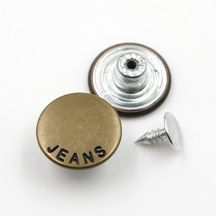 Anti-brass Jeans Button စိတ်ကြိုက်ပြုလုပ်ခြင်း။